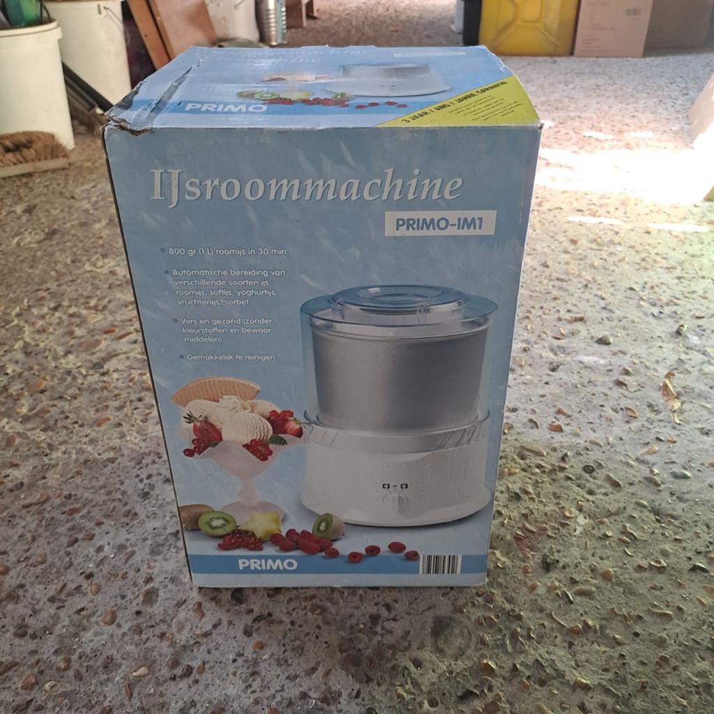 ijsmachine nieuw, Enlèvement