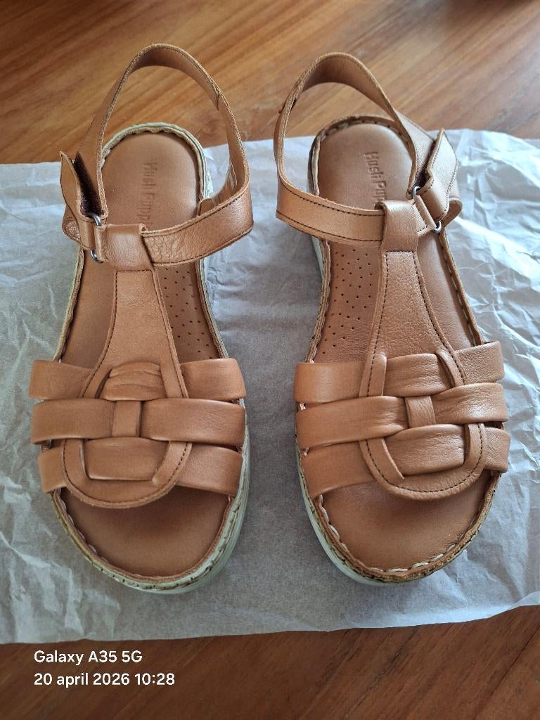 Sandalen Hush Puppies, Enlèvement ou Envoi, Comme neuf, Brun, Hush Puppies