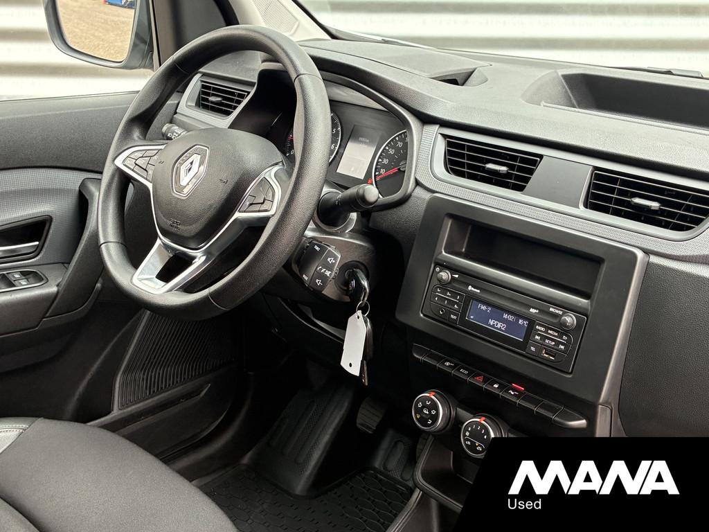 Renault Express Kangoo 1.5 dCi 75pk Trekhaak Airco Bluetooth, Voorwielaandrijving, 4 deurs, Stof, Euro 6