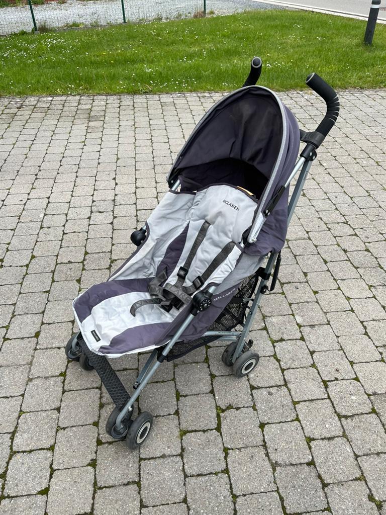 Buggy MacLaren Quest met regenhoes, Ophalen, Gebruikt, Maclaren, Verstelbare rugleuning