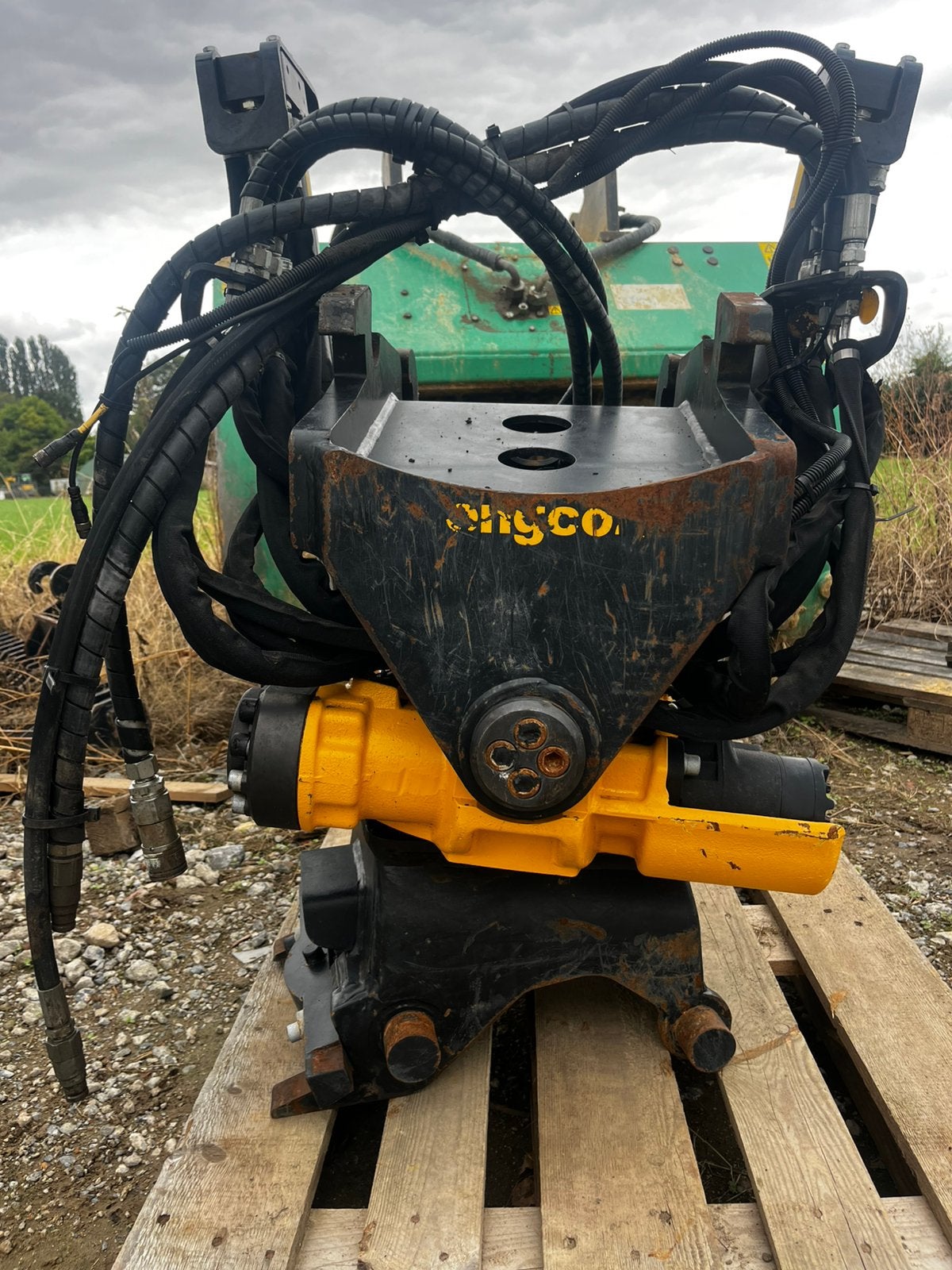 Encon tiltrotator CW10/CW10, Ophalen, Graafmachine