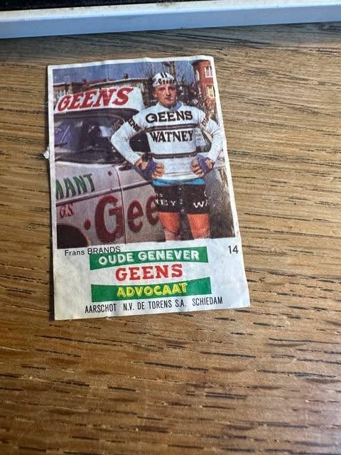 luciferdoos etiket label oude genever Geens Frans Brands, Gebruikt, Info@geengefr.br, Ophalen of Verzenden, Geens