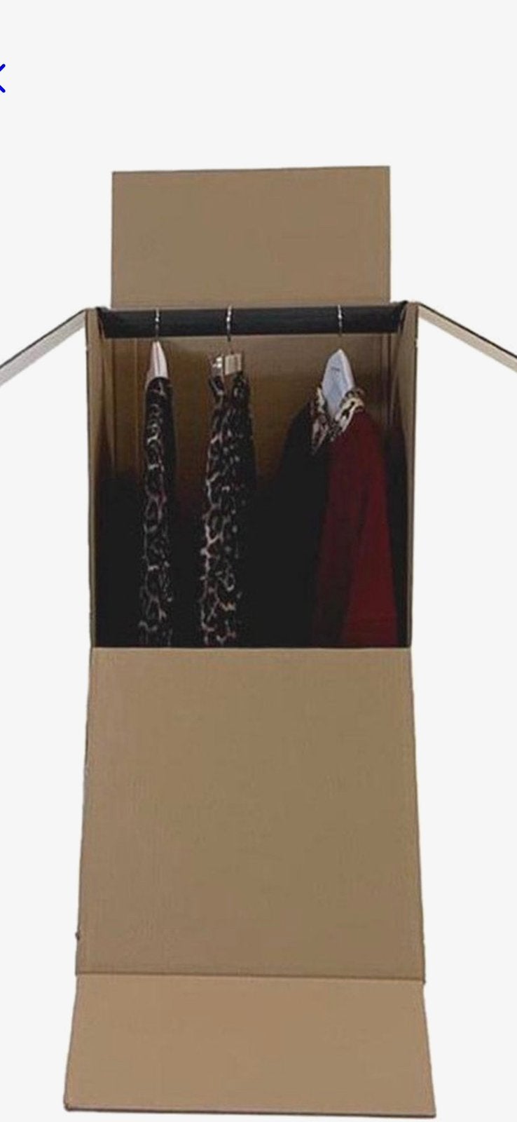 Garderobe verhuis dozen, Doe-het-zelf en Bouw, Ophalen, Doos, 40 tot 60 cm, Opvouwbaar