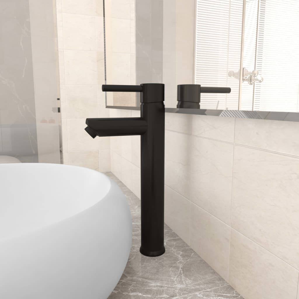 Mitigeur de salle de bain Noir 12x30 cm, Enlèvement, Neuf, Robinet