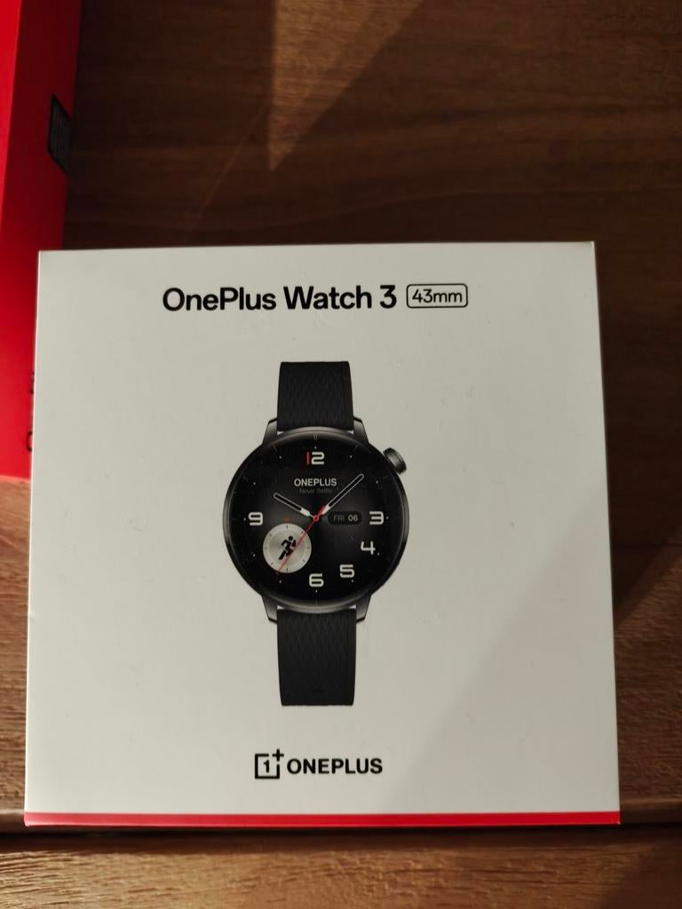 Oneplus watch 3 43mm, Enlèvement ou Envoi, Neuf, Noir, Oneplus