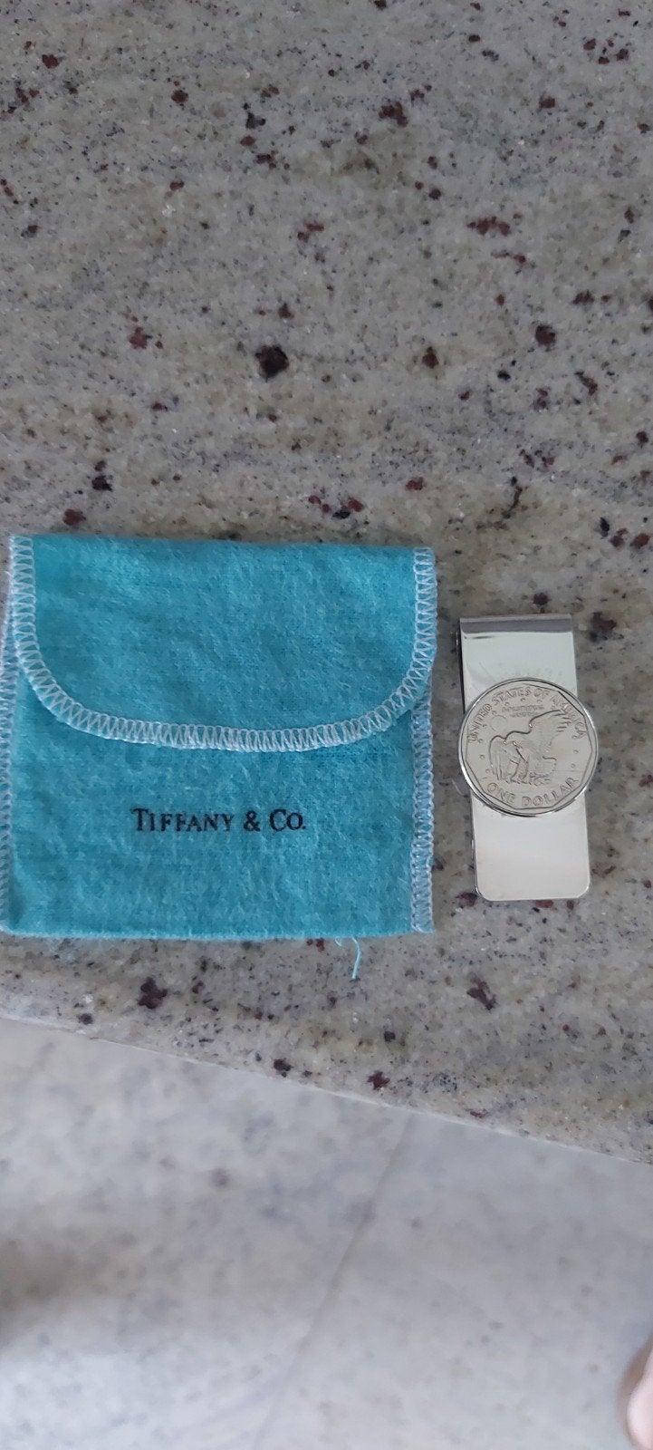 1 dollar op klip van Tiffany, Antiek en Kunst, Ophalen