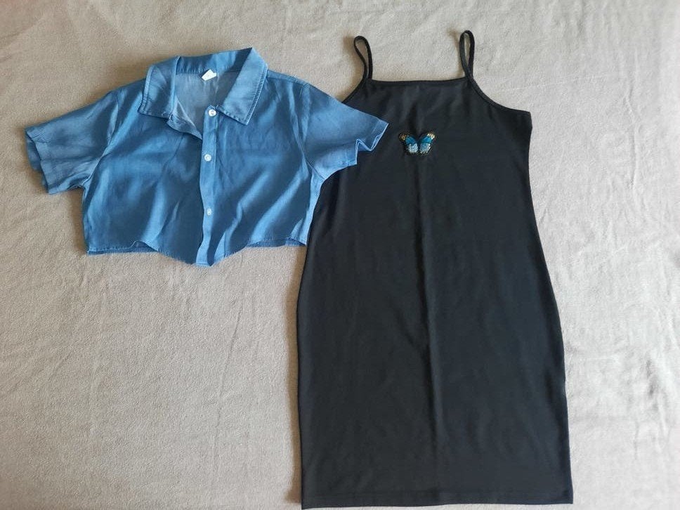 Pakket meisjes zomer kleding 47 stuks, Kinderen en Baby's, Ophalen, Zo goed als nieuw, Maat 164