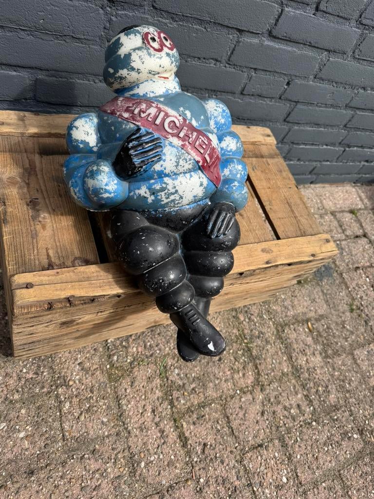 Michelin Binendum reclame truckpop, Ophalen of Verzenden, Gebruikt, Reclamebord