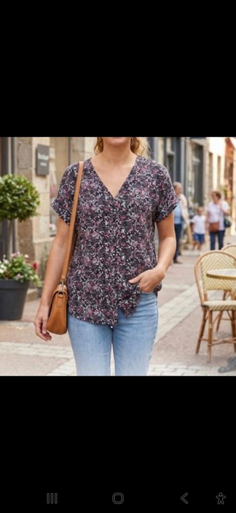 Blouse femme taille 46, Taille 46/48 (XL) ou plus grande, Enlèvement ou Envoi, Gemo, Comme neuf