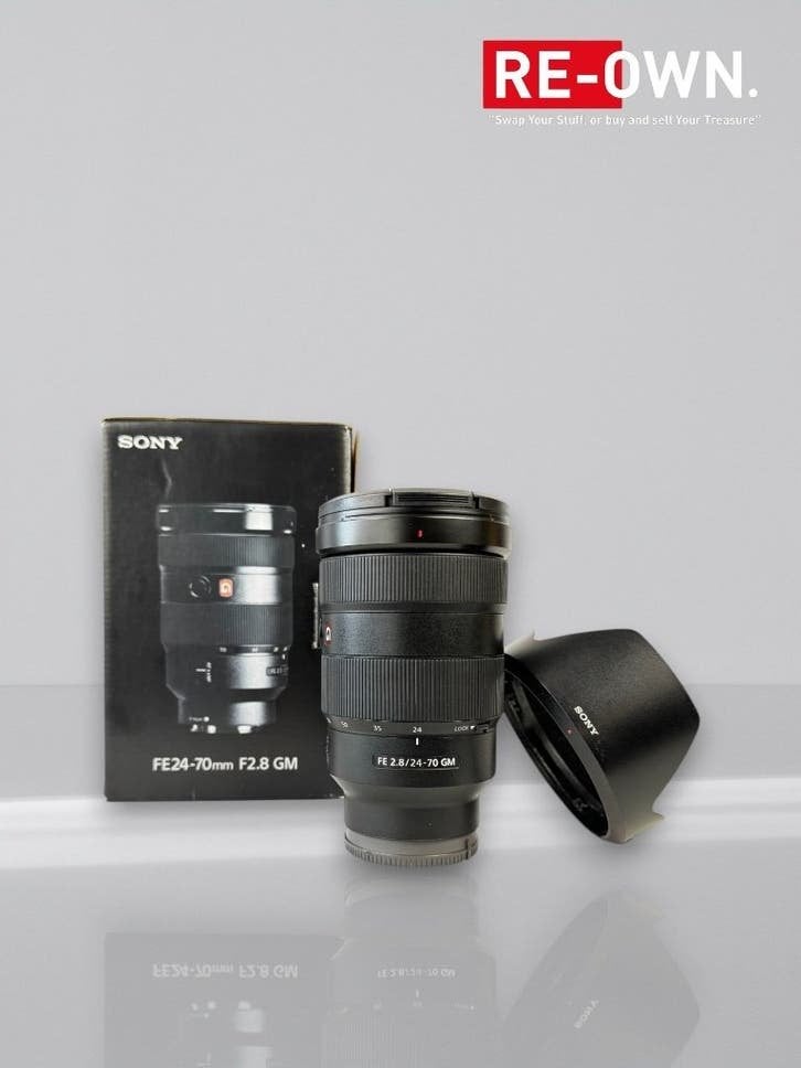 SONY FE 24-70MM F/2.8 GM | NIEUWSTAAT | GARANTIE | DOOS, Sony E-mount, Sony, ,, Ophalen of Verzenden