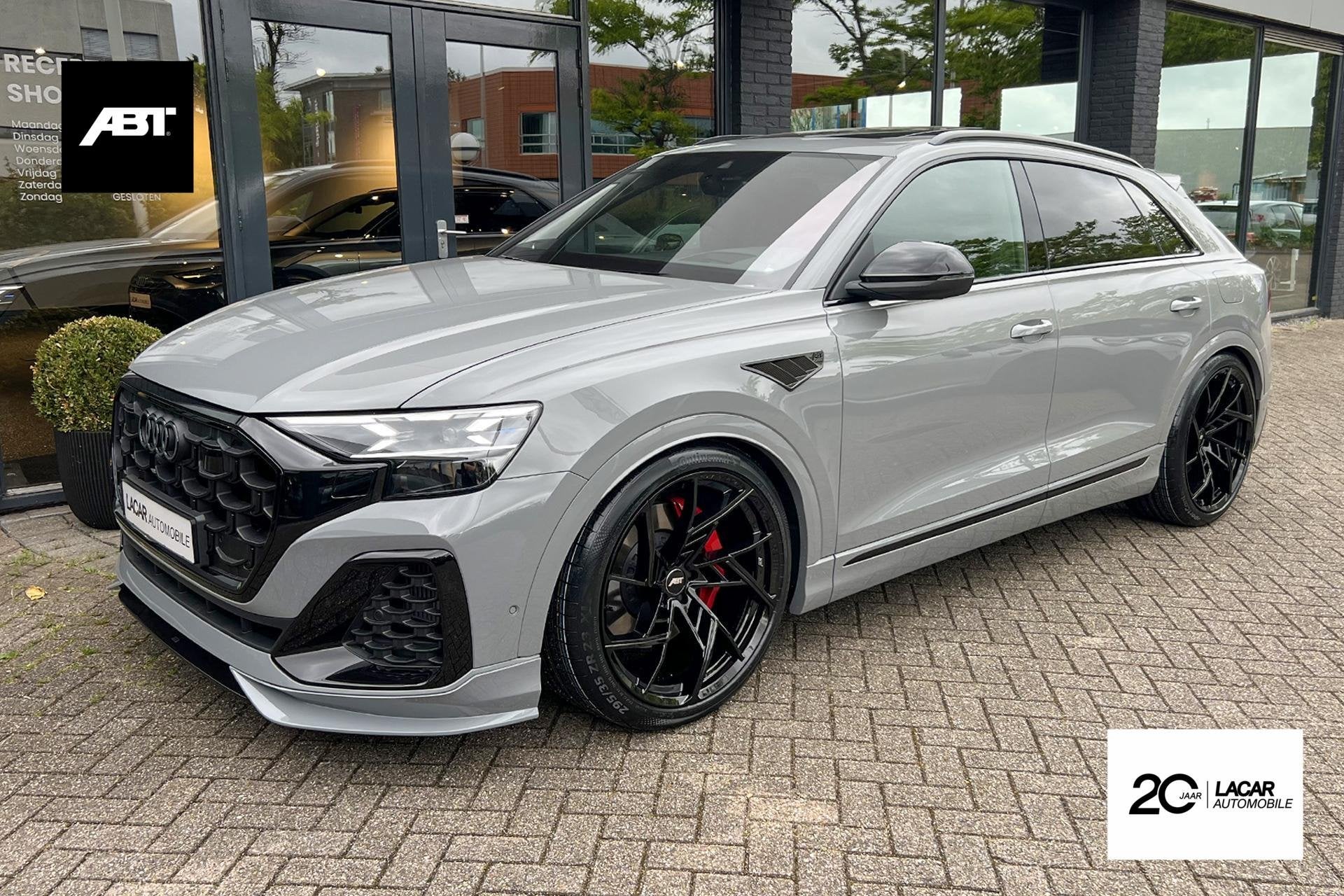 Audi Q8 60 TFSIe ABT Aero I B&O Adv. I ABT Legacy I 5j gar, Automaat, Dealer onderhouden, Gebruikt, Zwart