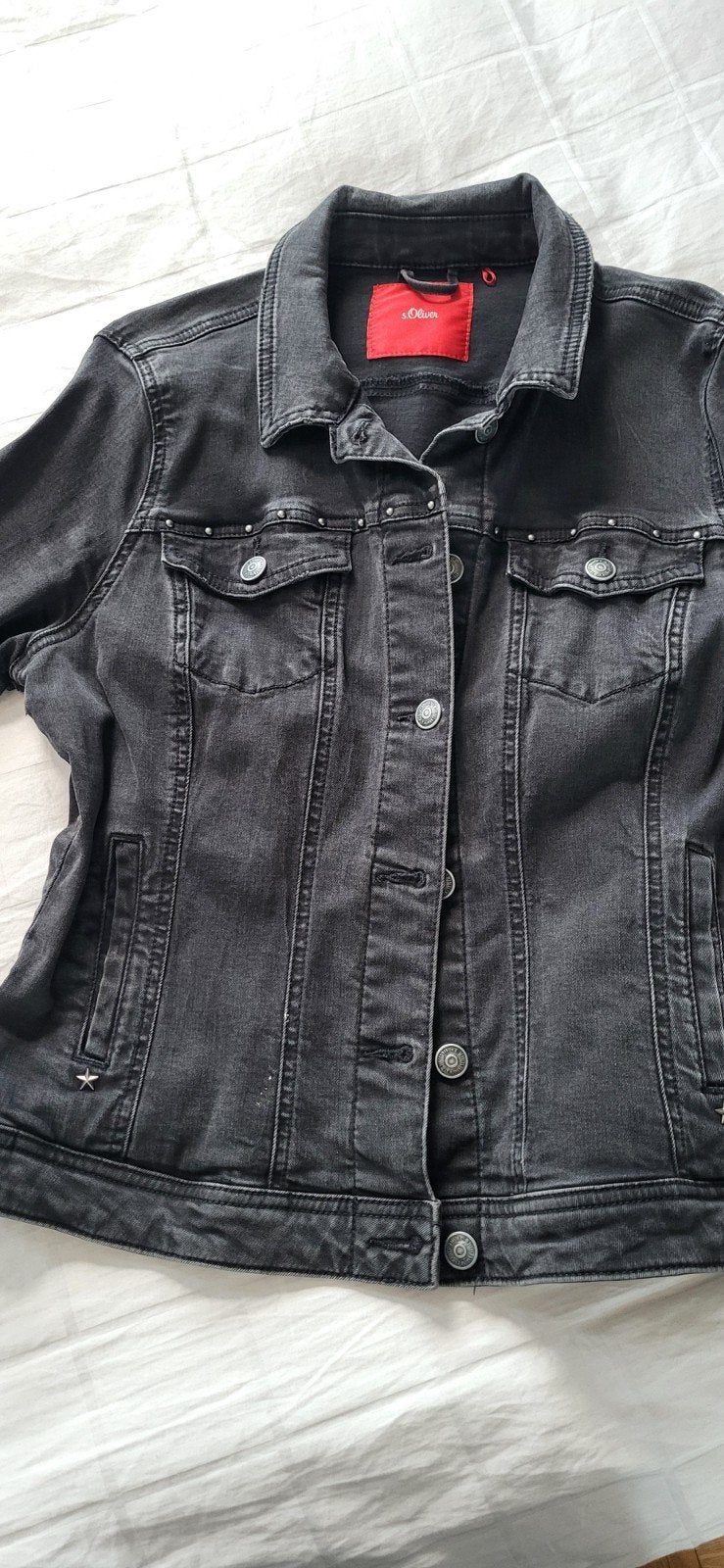 blouson jean s noir "oliver", Enlèvement, Seconde main