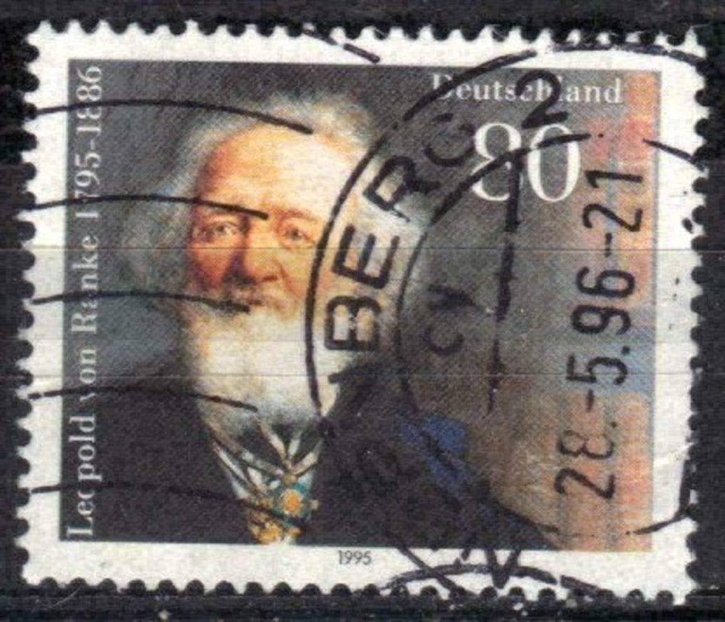 Allemagne 1995 - Yvert 1658 - Leopold von Ranke (ST), Envoi, Affranchi