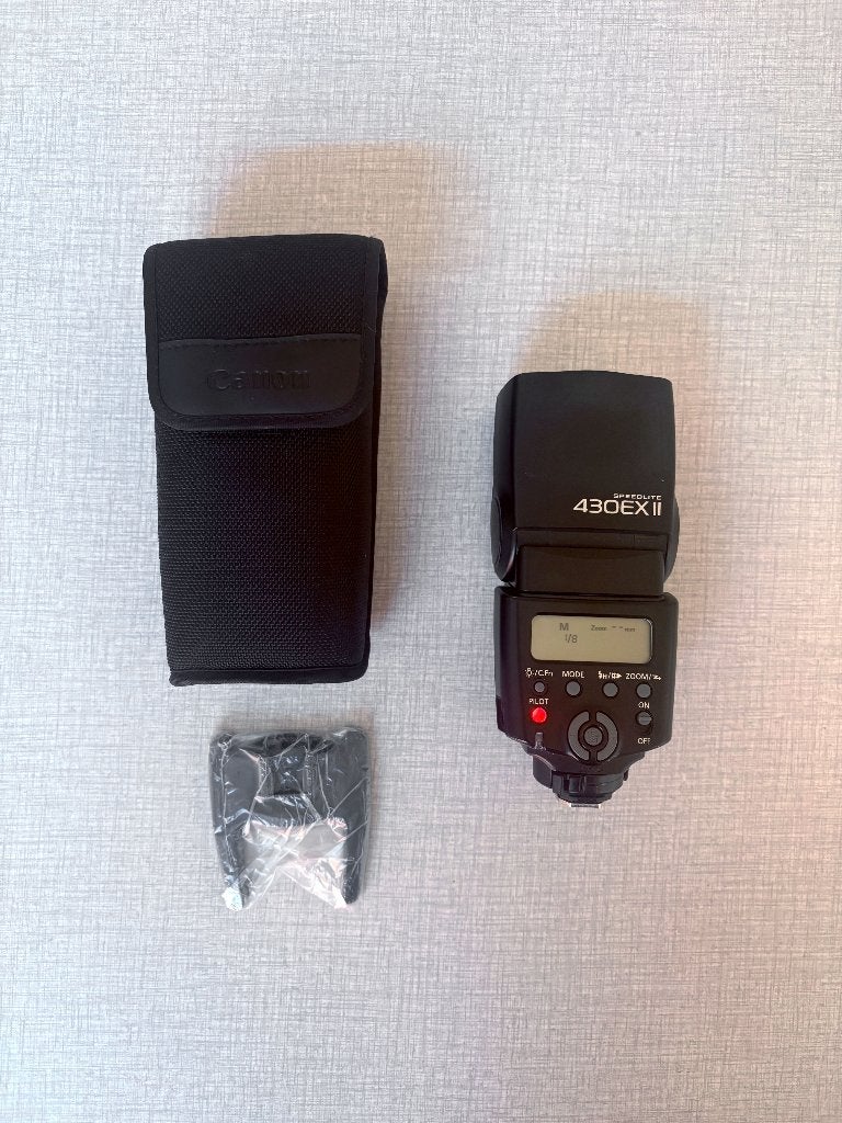 Canon Speedlite 430EX II Flitser, Ophalen, Canon, Externe flitser, Draaibaar