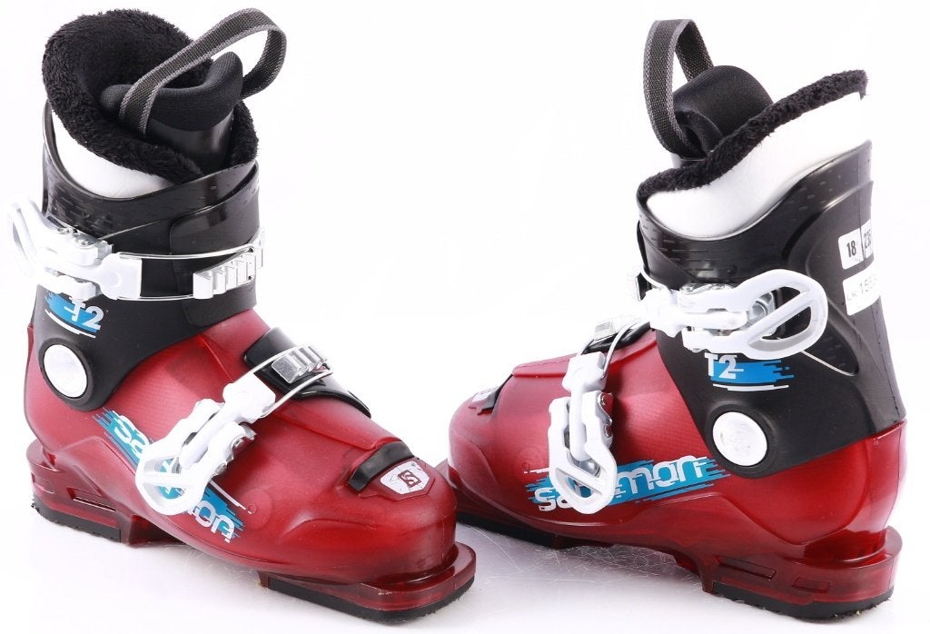 29;30;31;32;33;34 Chaussures de ski EU pour enfants SALOMON, Carving, Salomon, Utilisé, Chaussures