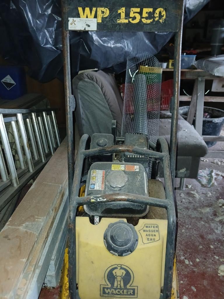Wacker Neuson WP 1550 Trilplaat, Doe-het-zelf en Bouw, Ophalen