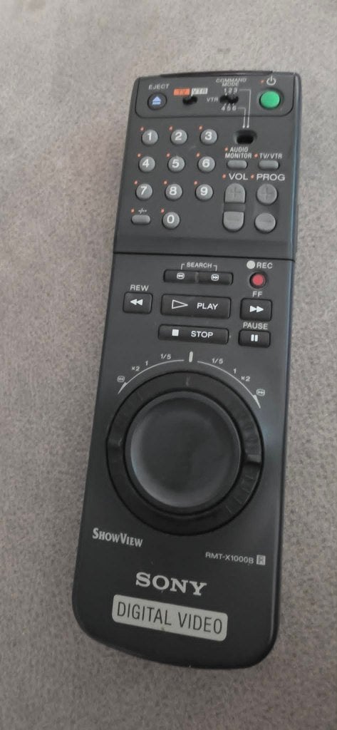 Sony RMT-X1000B afstandsbediening – DV / Digital8 / Hi8, Gebruikt, Overige typen, Overige soorten, Ophalen of Verzenden