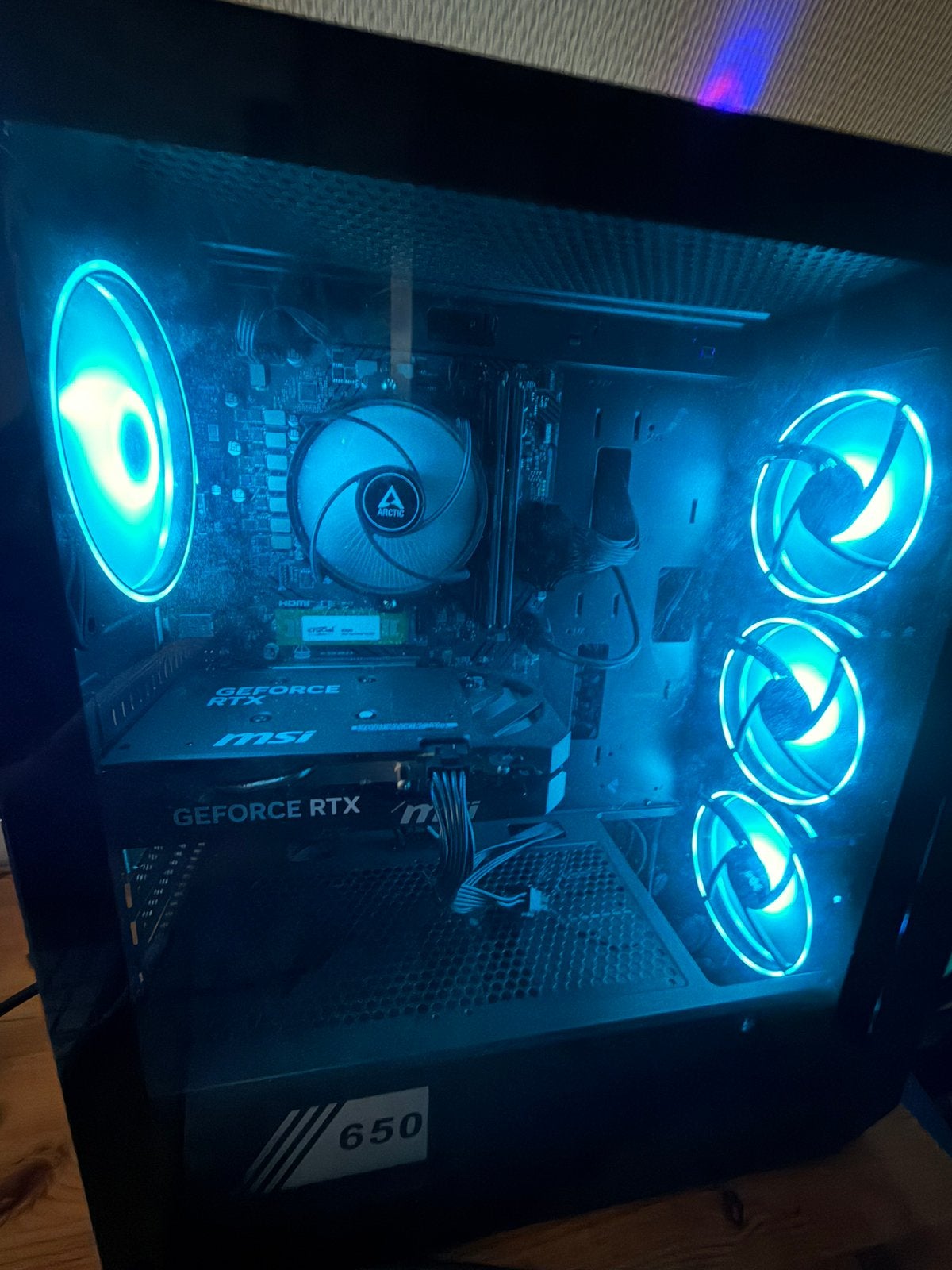PC | Ryzen 7 8700F | RTX 5060 8GB | 32GB DDR5 | 1TB SSD, Ophalen, Zo goed als nieuw, Platform