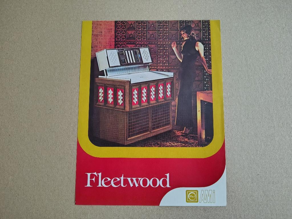Flyer: Rowe-AMi R-80 / Fleetwood (1976) jukebox, Envoi, Ami