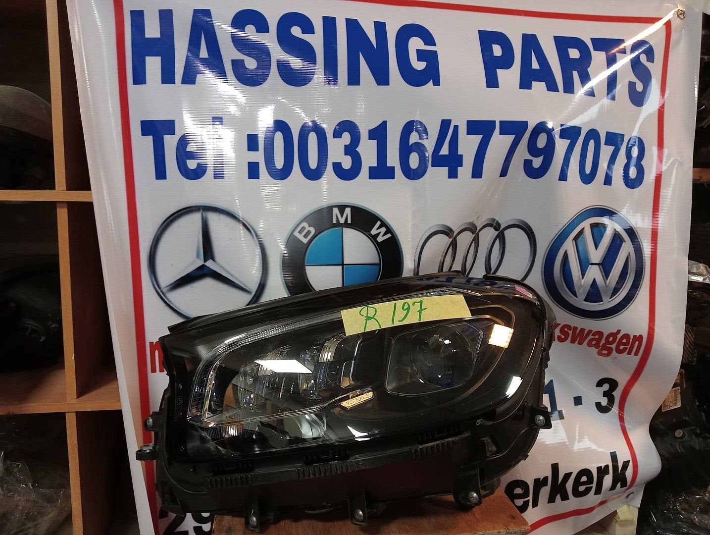 Koplamp Mercedes GLS W167 X167 Multibeam Led A1679066108, Utilisé, -, -, Enlèvement ou Envoi