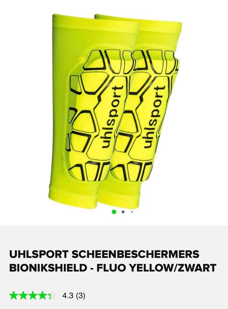 Uhlsport scheenlappen, Ophalen of Verzenden, Nieuw, Overige typen