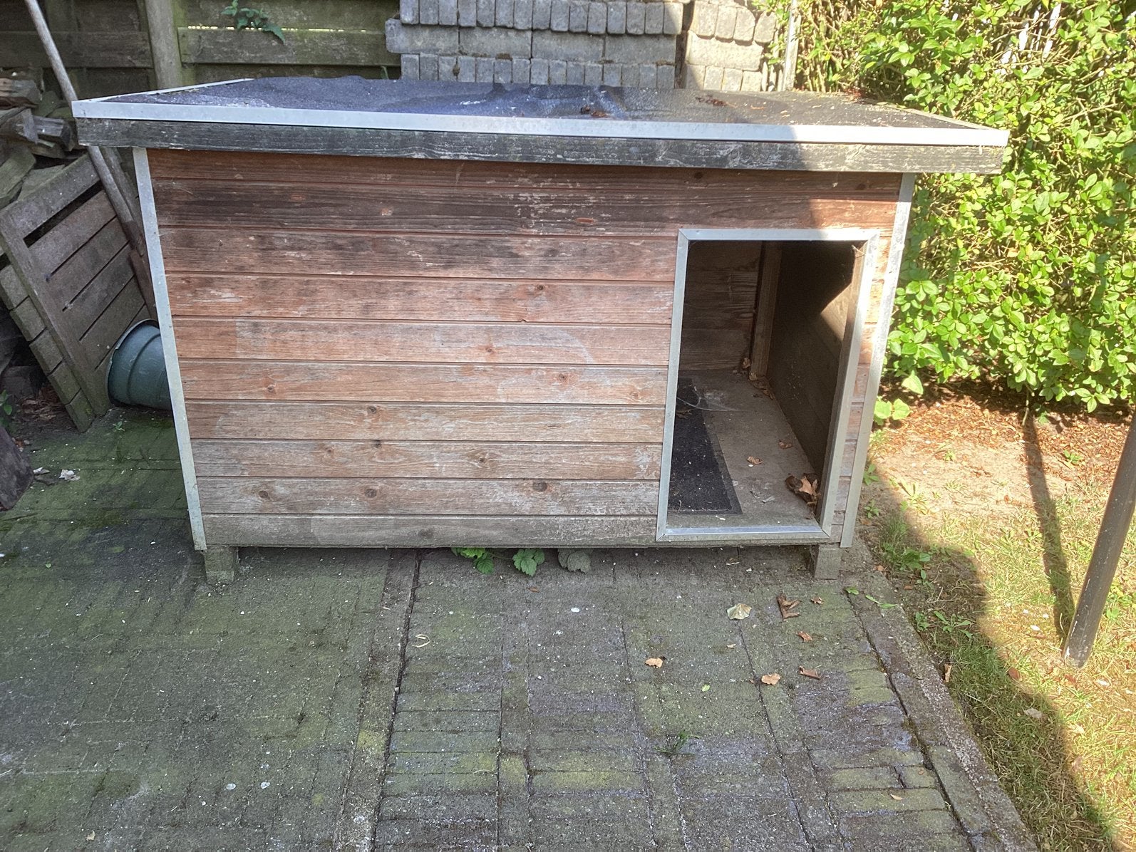 Hondenhok gratis op te halen, groot model, Dieren en Toebehoren, Ophalen, Gebruikt, Hondenhok
