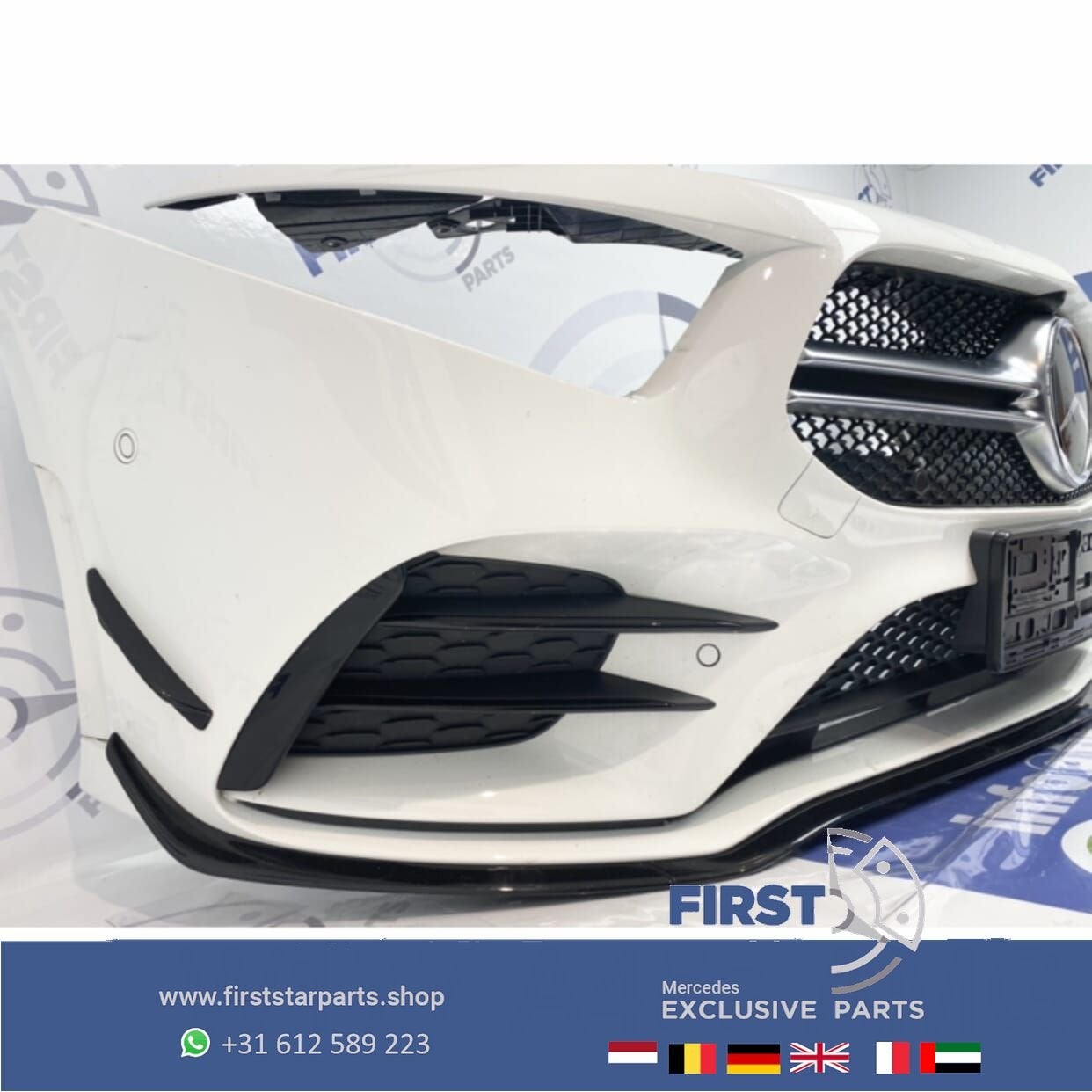 W177 V177 A KLASSE A35 AMG AERO VOORBUMPER ZWART WIT GRIJS R, Gebruikt, -, Voor, Ophalen of Verzenden