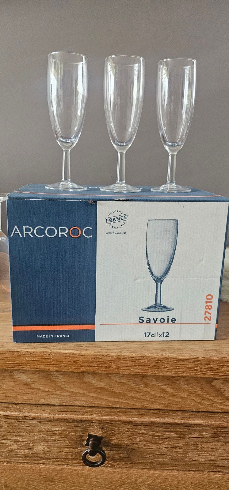 champagne glazen, Verzamelen, Glas en Drinkglazen, Ophalen, Nieuw