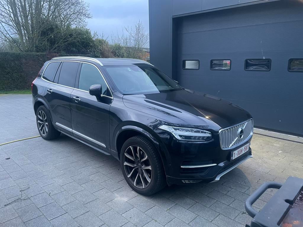 Volvo xc90, Auto's, 4 cilinders, Zwart, Leder, Particulier