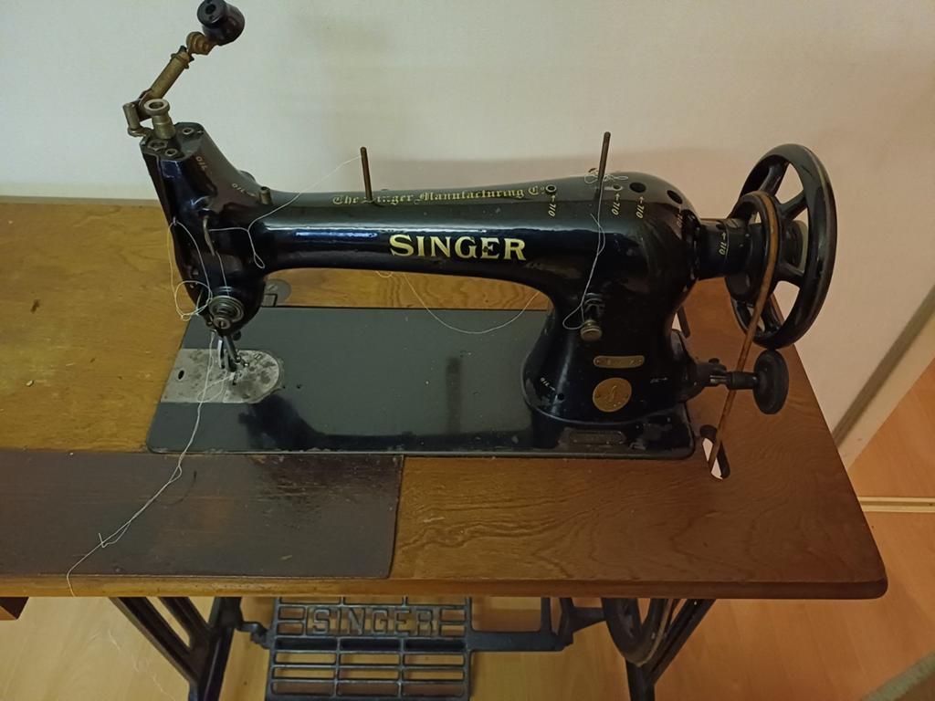 Singer naaimachine, bouwjaar 1948, Enlèvement