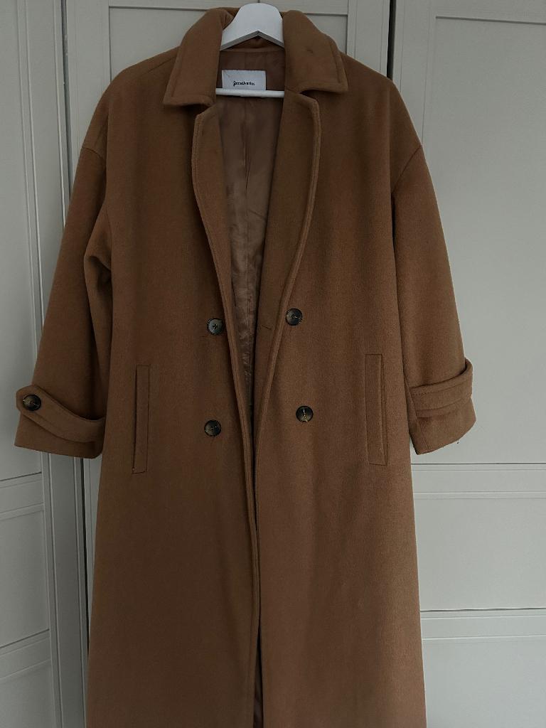 Lange winterjas, Kleding | Dames, Ophalen, Bruin, Maat 36 (S), Stradivarius