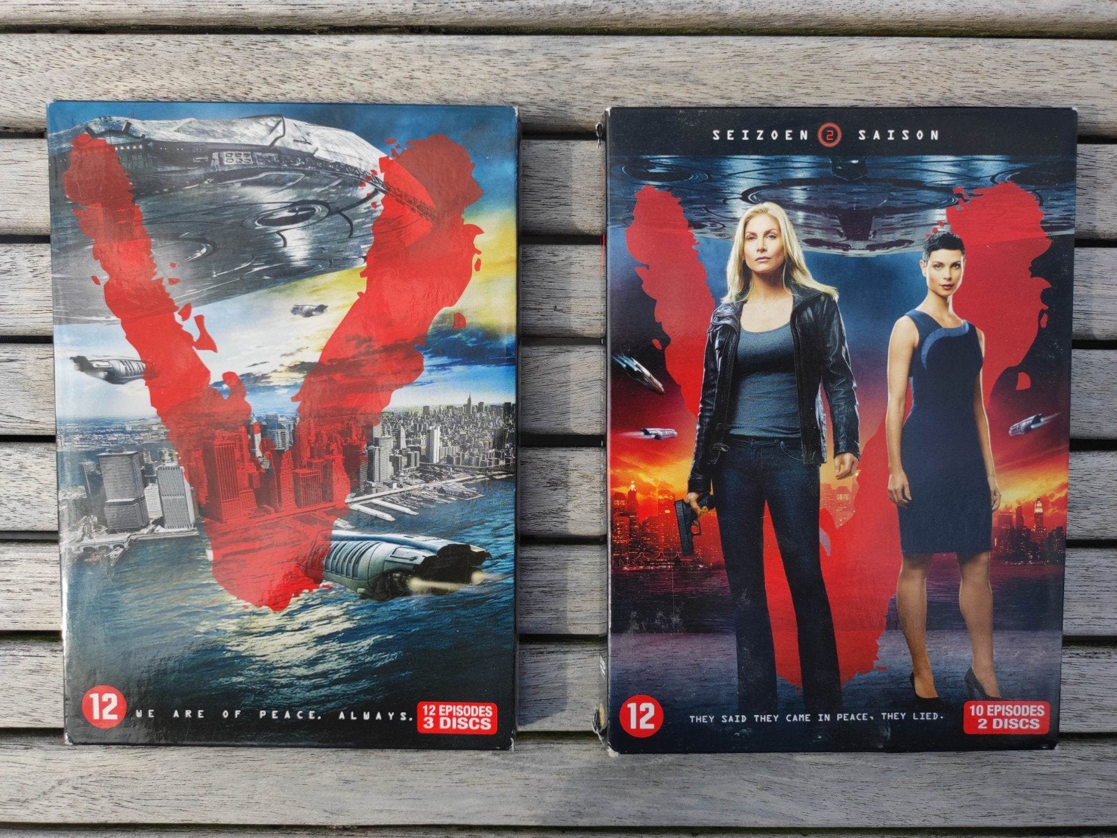 'V' Complete serie seizoen 1 en 2, Ophalen, Actie, Portugees, Vanaf 12 jaar