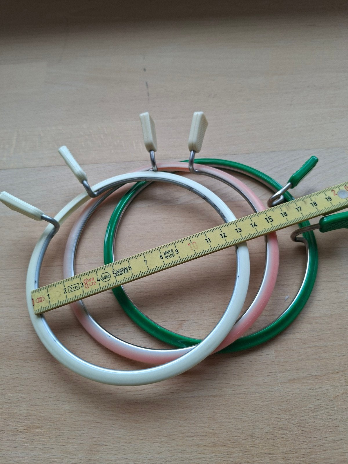Borduur ringen Nurge, Ophalen of Verzenden, Zo goed als nieuw, Handborduren, Onderdeel of Accessoires