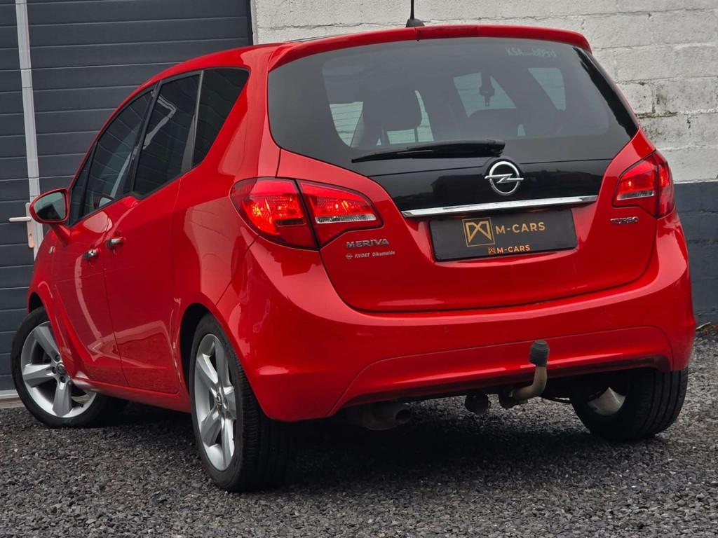 Opel Meriva CLIM * TOIT PANO * ECRAN * (bj 2011), Euro 5, Gebruikt, Zwart, 4 cilinders