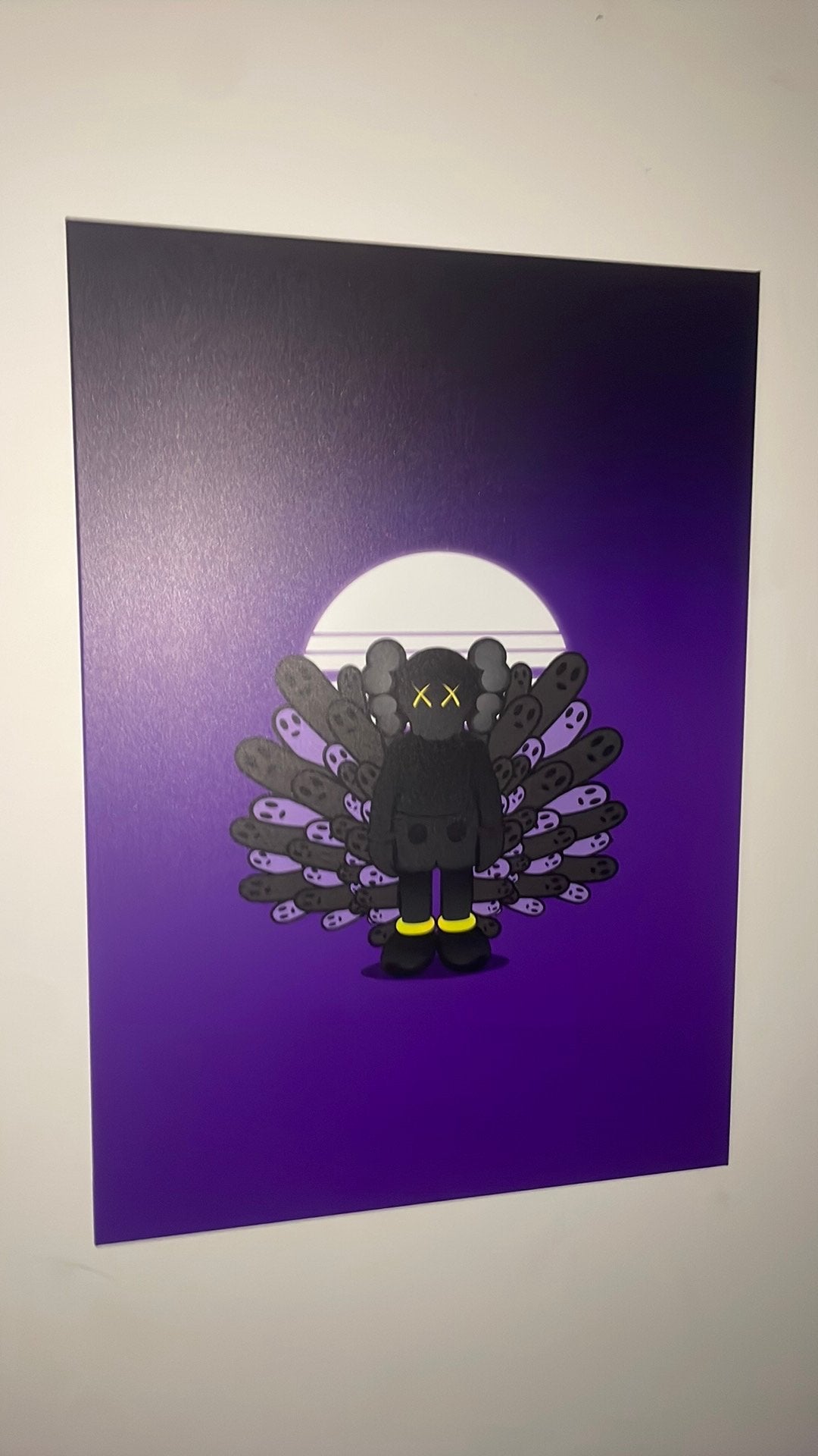Displate kaws x2, Ophalen, Zo goed als nieuw