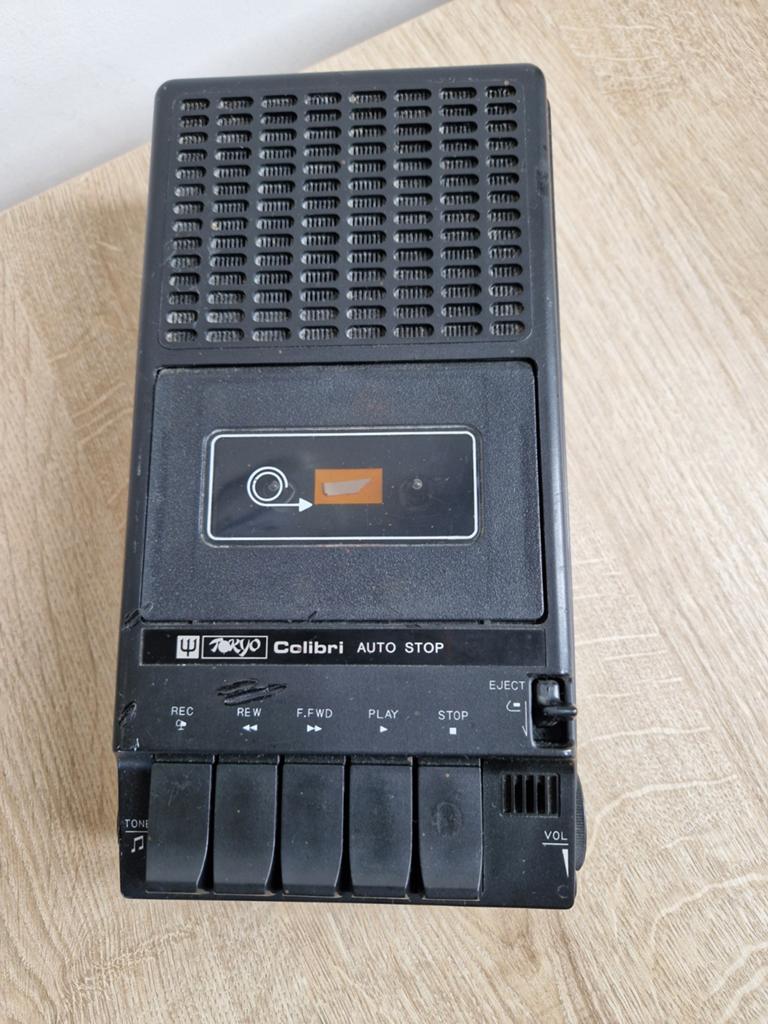 Vintage cassette recorder, Audio, Tv en Foto, Cassettedecks, Ophalen