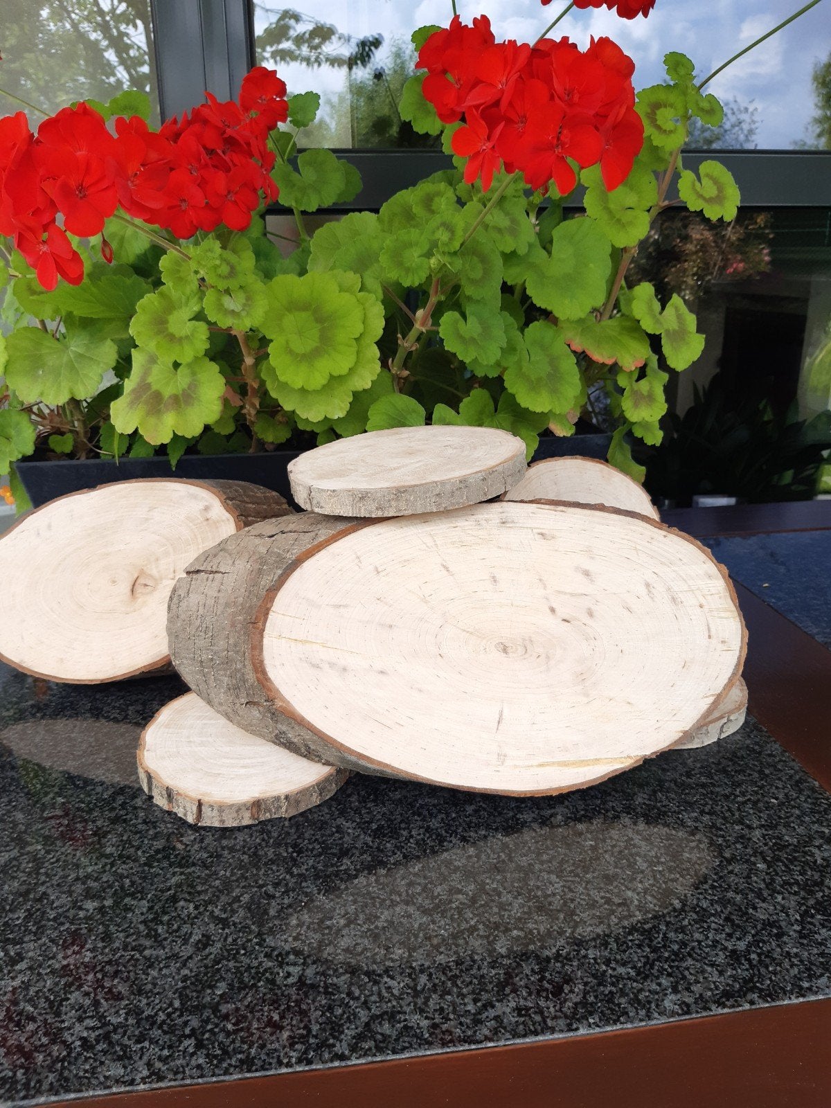 Houten schijven, Ophalen