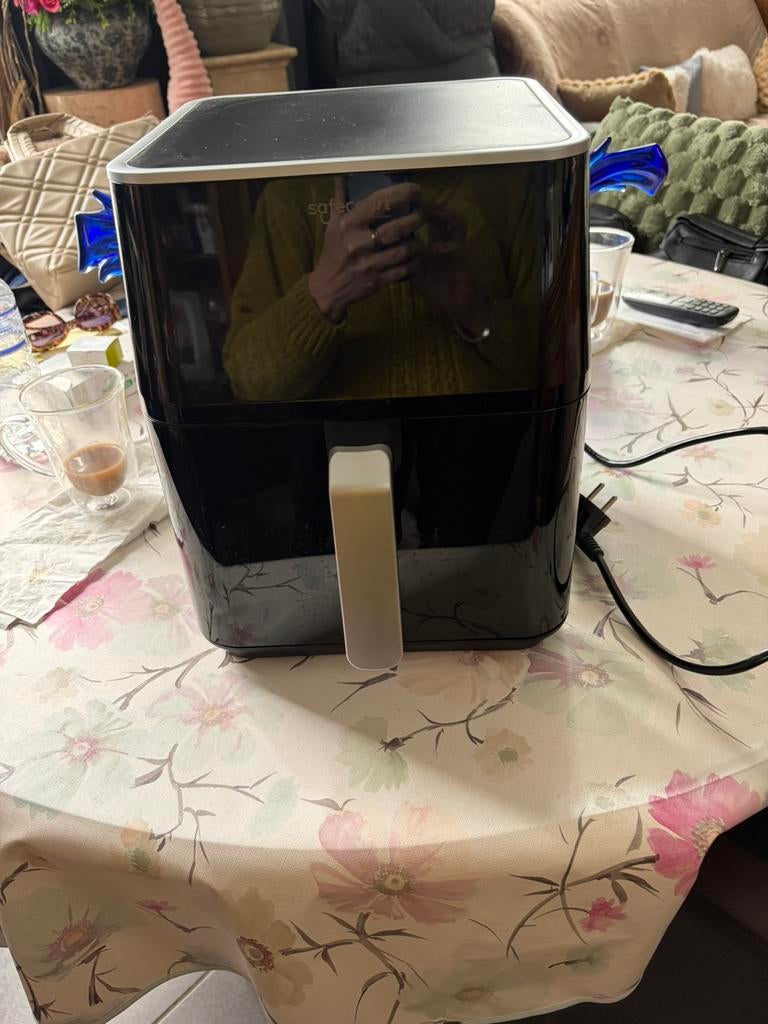 Safecourt airfryer xl uitstekende staat niet voor courrier, Ophalen, Zo goed als nieuw, Airfryer, 750 t/m 999 gram