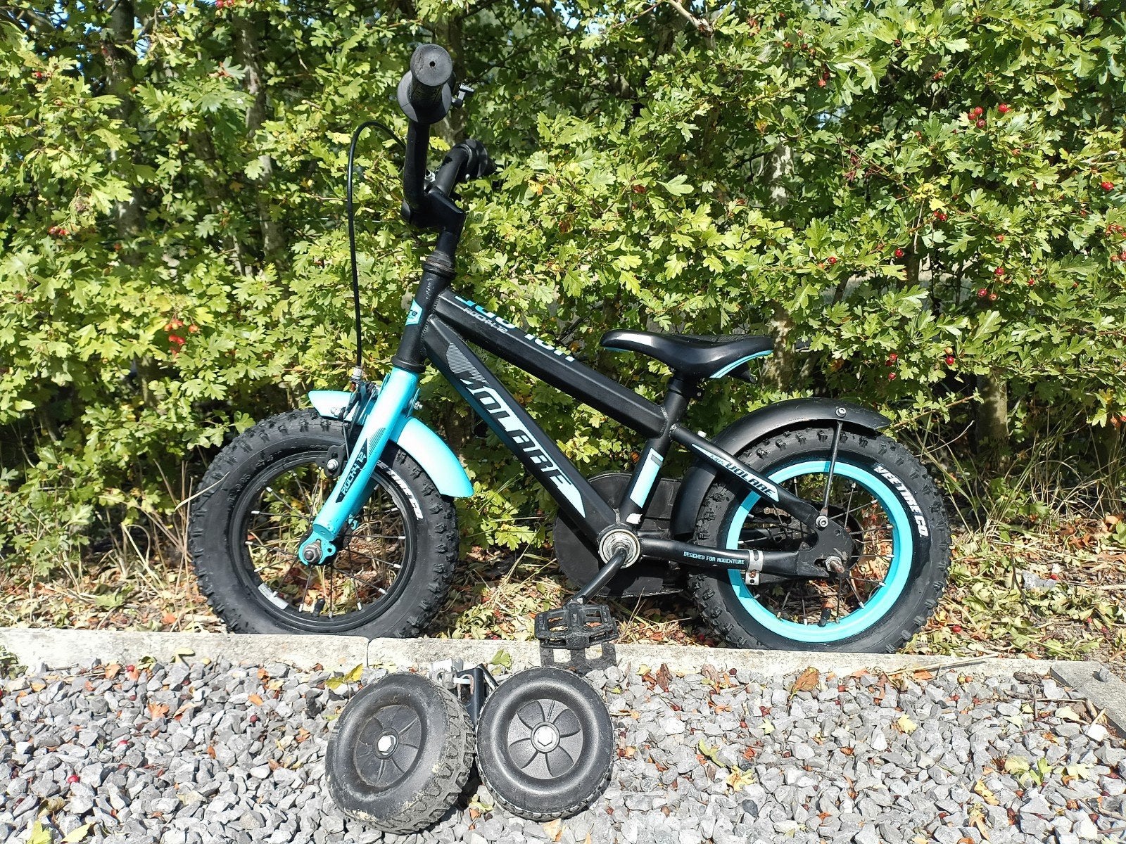 kinderfiets Volare 12inch, Ophalen
