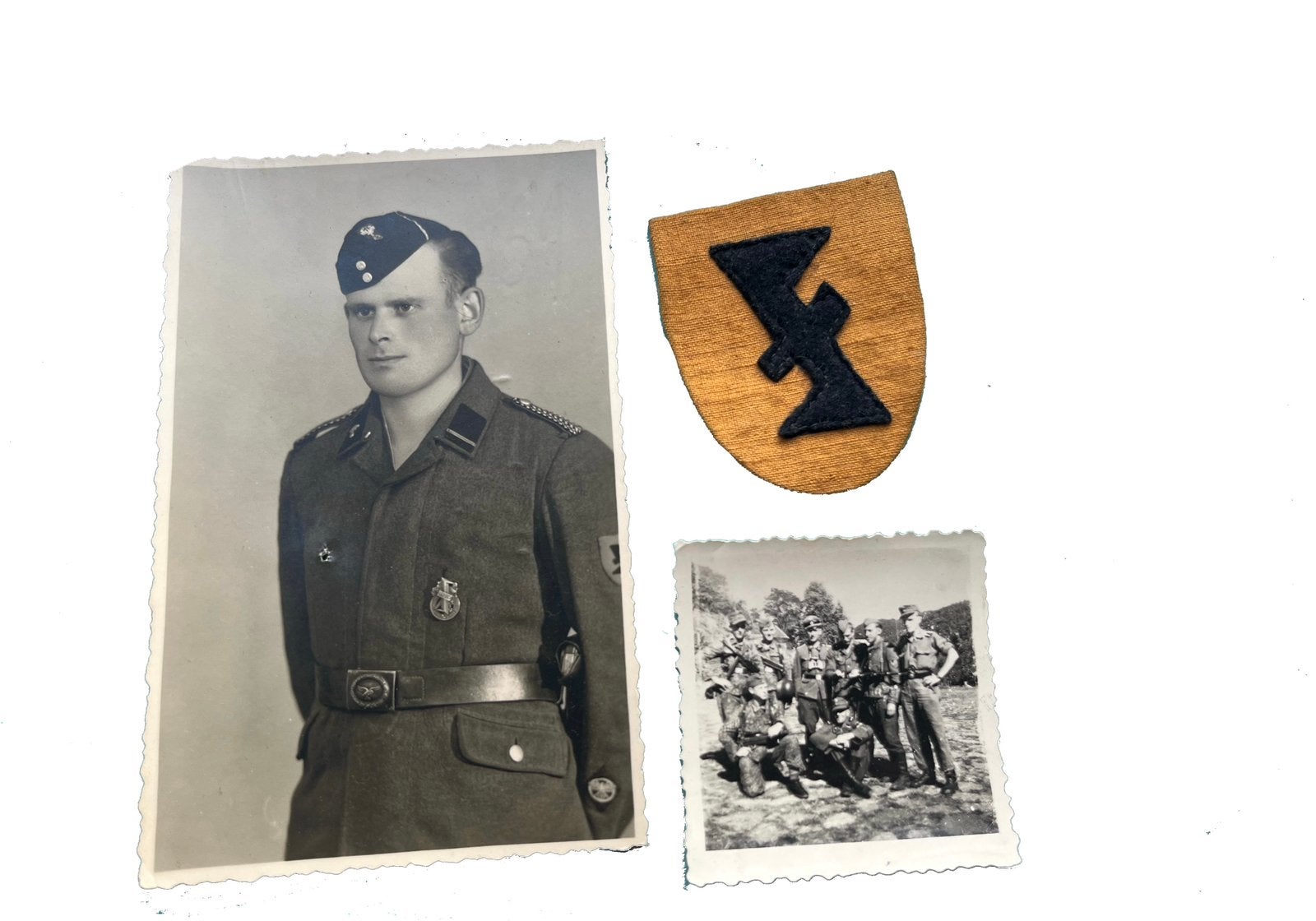 Lot : Collaboration flamande, Collections, Objets militaires | Seconde Guerre mondiale, Enlèvement ou Envoi
