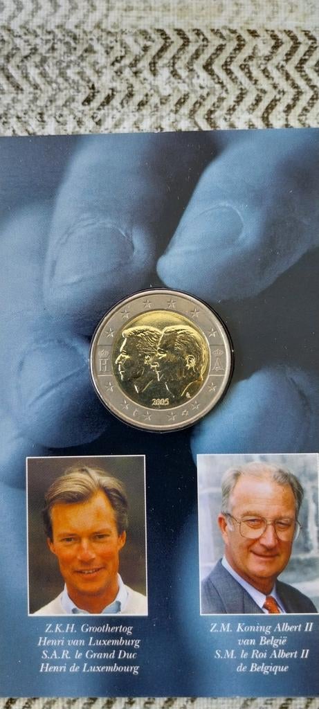 2 € België 2005, Ophalen of Verzenden, België, 2 euro, Setje