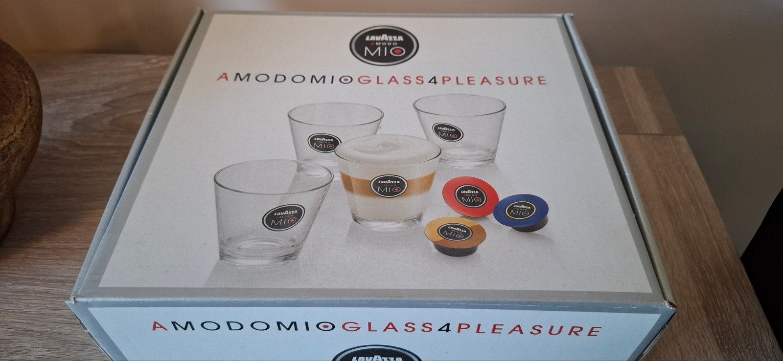 4 verres Lavazza A Modo Mio, Ophalen, Nieuw