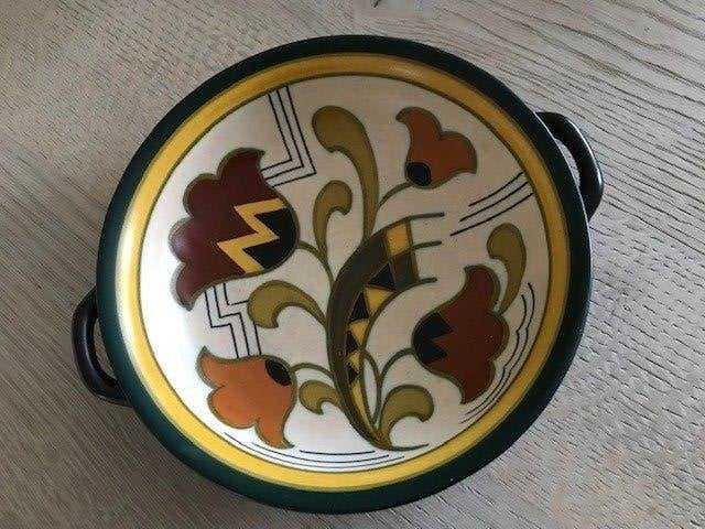 art deco Bergen Dubois Mons, Antiek en Kunst, Antiek | Keramiek en Aardewerk, Ophalen of Verzenden