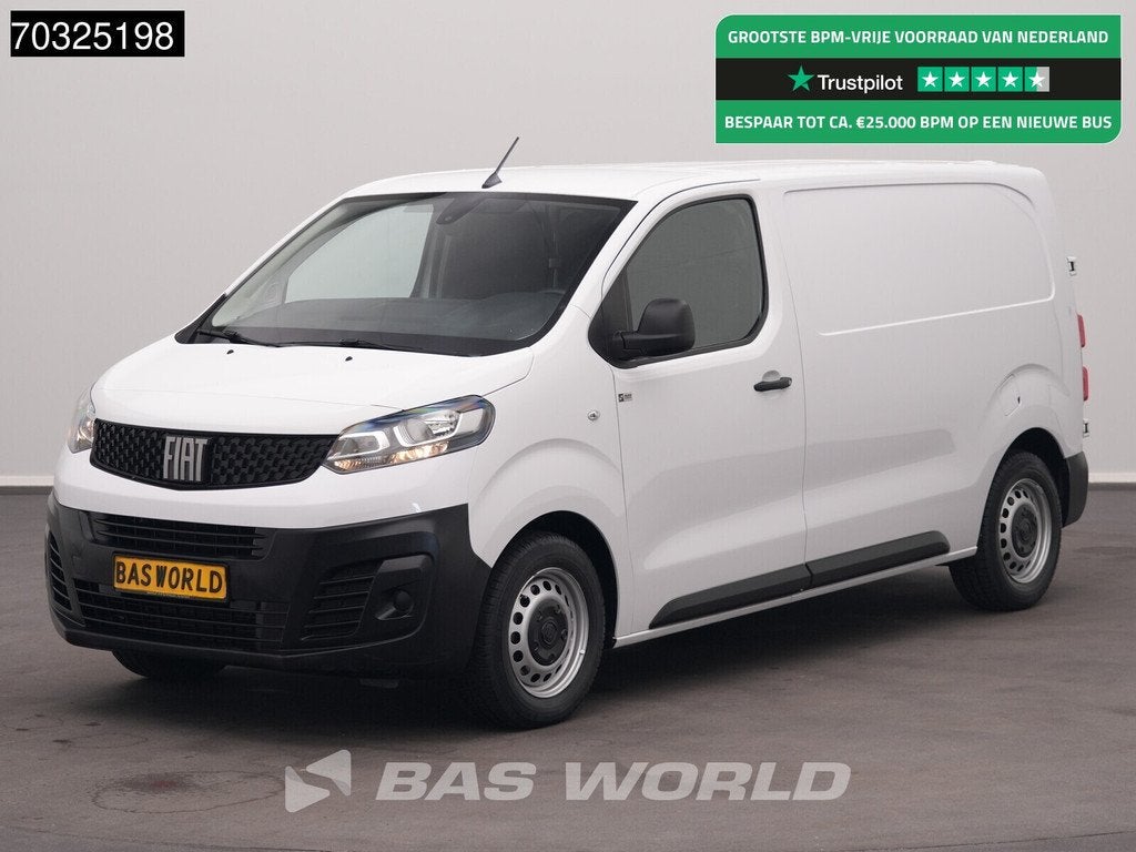 Fiat Scudo 145pk L2H1 Airco Cruise Parkeersensoren Euro6 L2, Auto's, Stof, Gebruikt, 4 cilinders, Parkeersensor