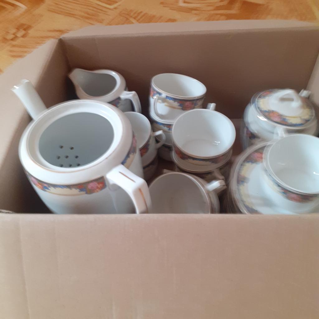 Antiek servies, Ophalen