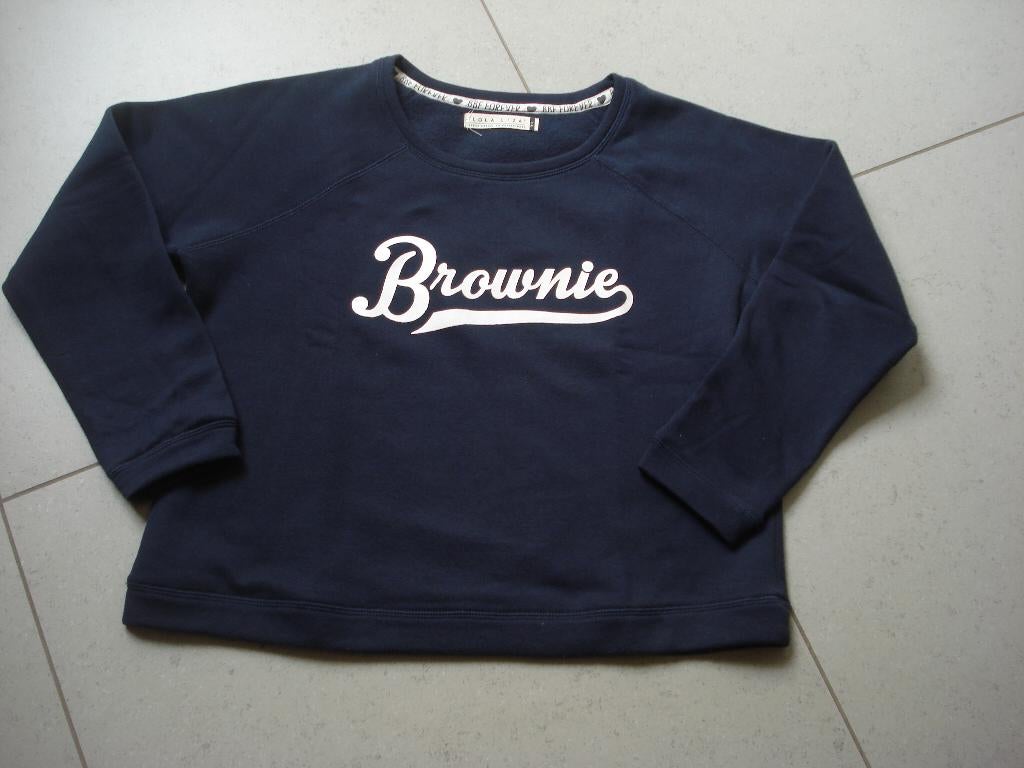 Lola & Liza blauwe sweater, dames. mt XL, Taille 46/48 (XL) ou plus grande, Enlèvement ou Envoi, Lola & Liza, Porté