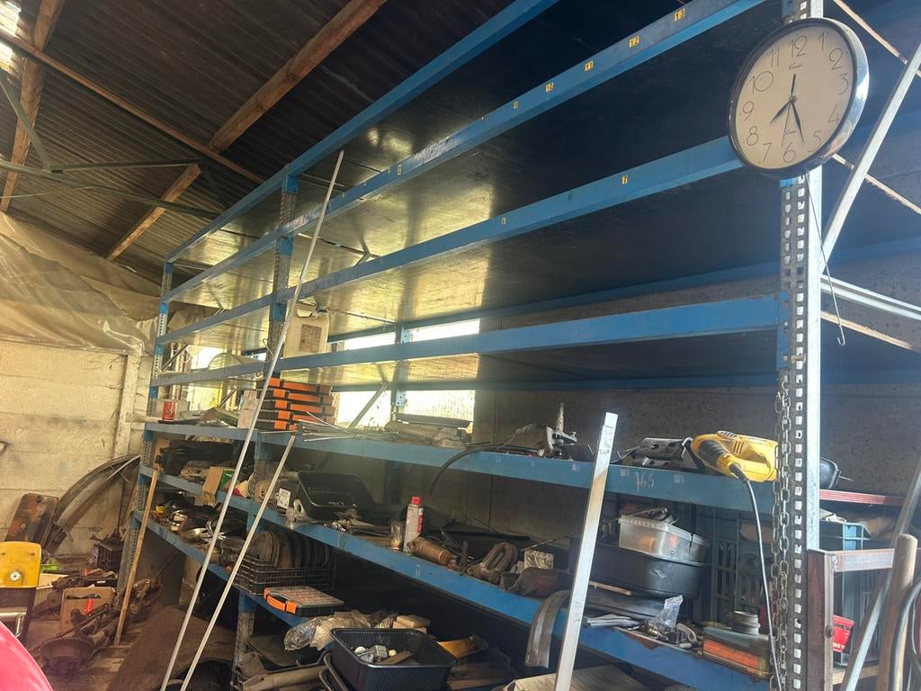 Rack de stockage , Rayonnages L 5,6 m x l 0,80 X H 3m, Bricolage & Construction, Métaux, Enlèvement, Comme neuf, Fer