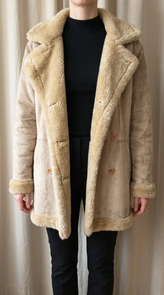 Manteau vintage doublé Isaco – Cuir véritable T. 38, Vêtements | Femmes, Autre, Taille 38/40 (M), Enlèvement ou Envoi, Beige