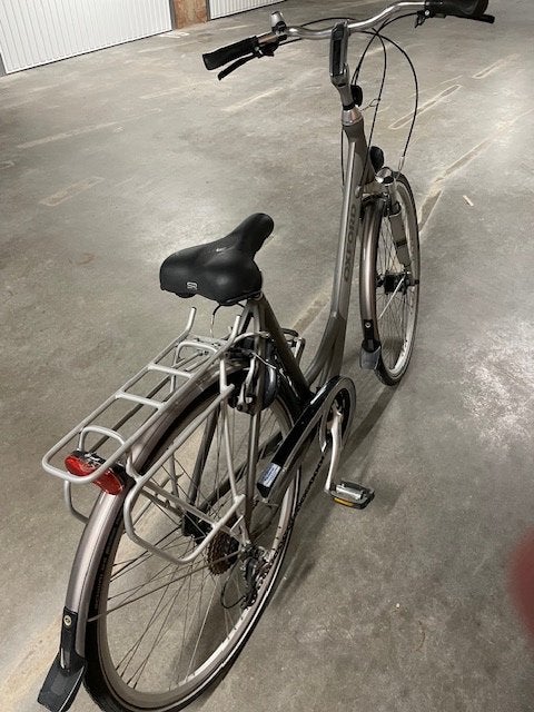 Damesfiets Oxford, Gebruikt, Velgrem, 47 tot 50 cm, Versnellingen