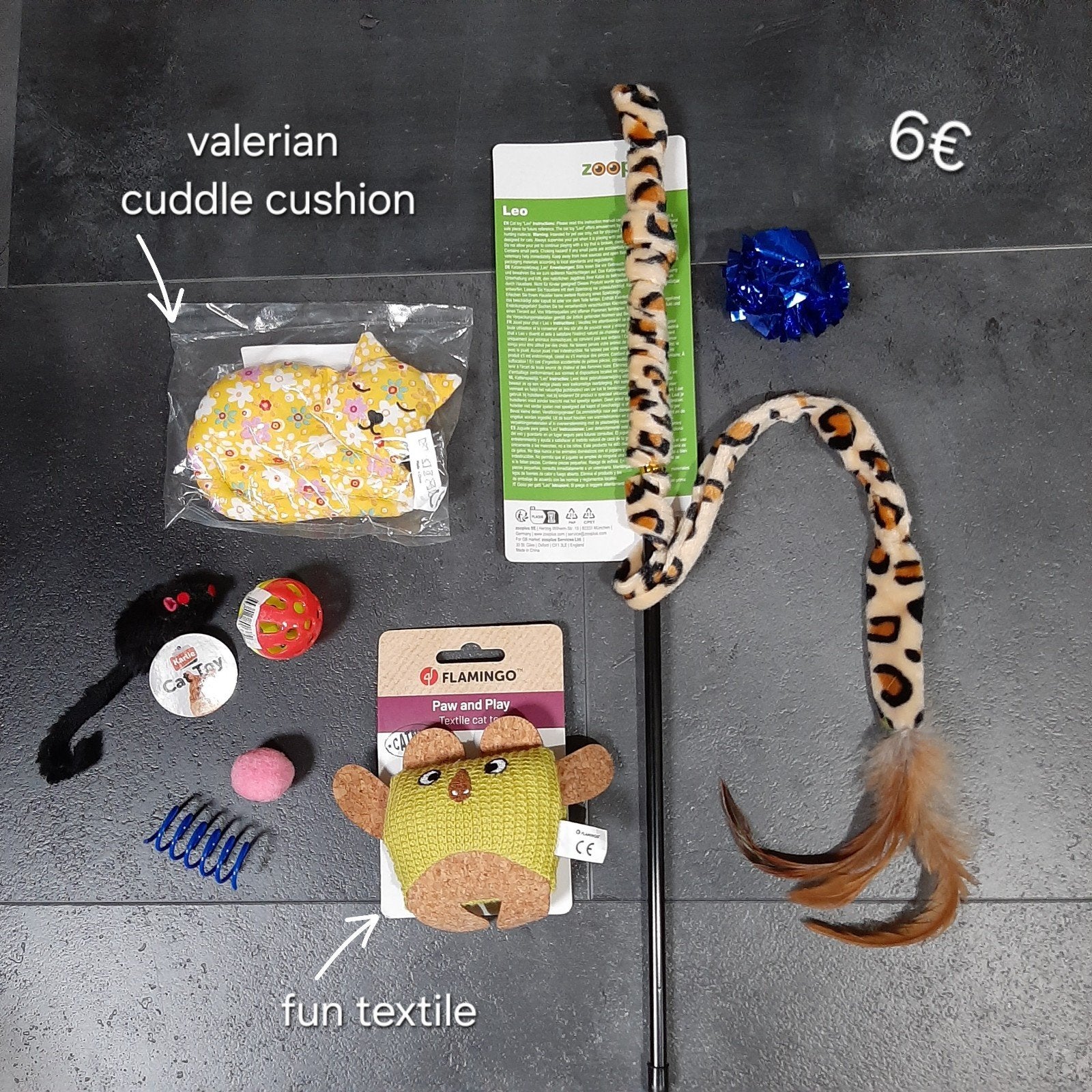Katten speelgoed set, Ophalen of Verzenden, Nieuw